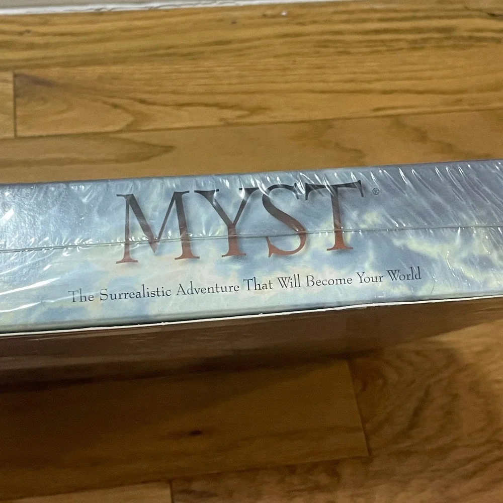 Myst PC Big Box Game Windows 3.1 95 Factory Sealed VTG Broderbund Cyan CD-ROM
